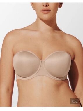 ThirdLove Smooth Nude 24/7 Classic Strapless Bra - 34B